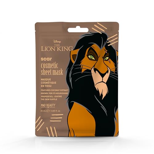 MAD BEAUTY. Masques Lion King Sheet Mask Scar