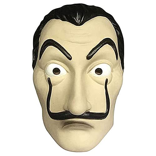 Masque Dali Salvador Dali, Costume De Rôle en PVC Nouveauté 