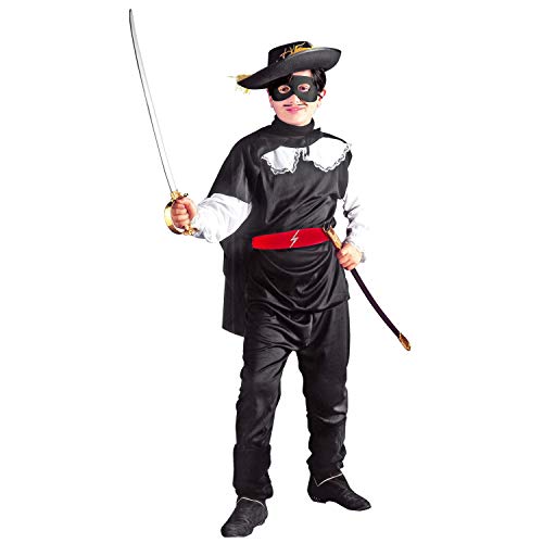 Widmann Wdm38387 - Costume pour Enfant - Bandit masqué 140 c