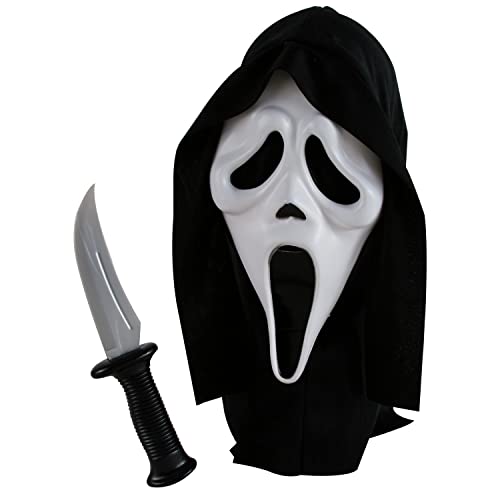 Generique - Masque et Couteau Scream Halloween Adulte