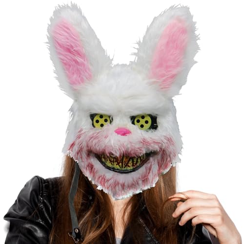 Masques de Lapin Effrayant, Masques DHalloween Effrayant, Ma