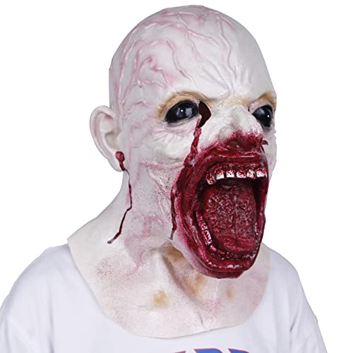MOLEZU Masque de vampire Walking Dead - Masque dHalloween - 