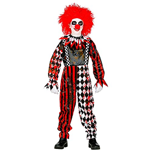 Widmann - Costume enfant Killer Clown Combinaison Col Enduit