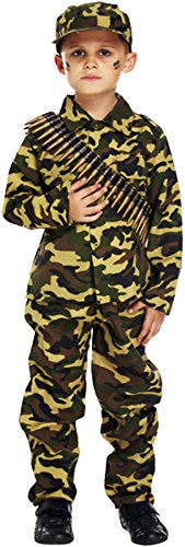 Fancy Pants Party Store Boys Kids Army Uniform War Camouflag