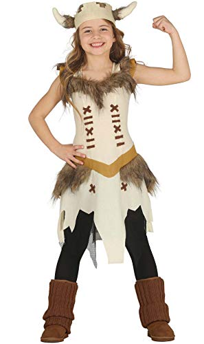 Fiestas Guirca Déguisement Costume Enfant Fille Viking 10-12