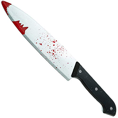 Accessoire de décoration pour Halloween - Couteau sanglant -