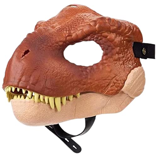 Masque de Dinosaure,Masque Dinosaure Style Film avec Menton 
