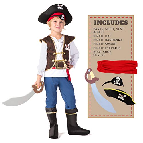 Spooktacular Creations Costume de Pirate pour Garçons Ensemb