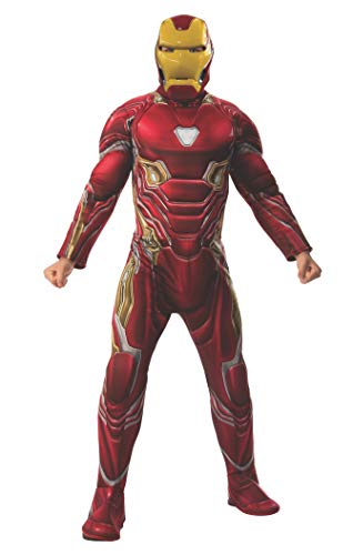 Rubies Official Avengers Endgame Iron Man, Deluxe Adult Mens