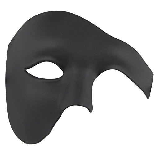 Masque de Mascarade de Demi-Visage Halloween Costume Fantôme