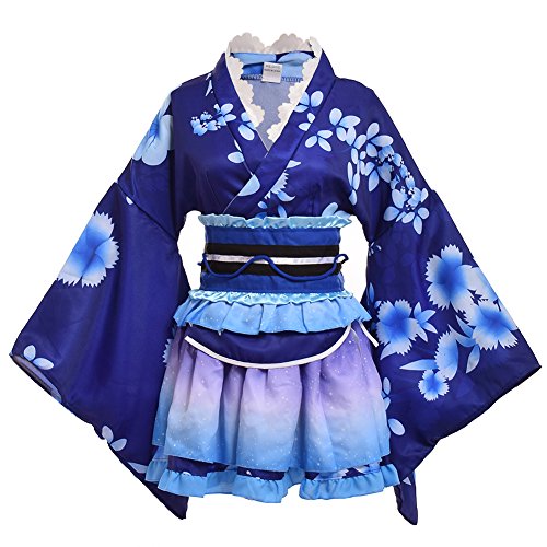 GRACEART Japonais Yukata Kimono Costume Ensemble de Cosplay,