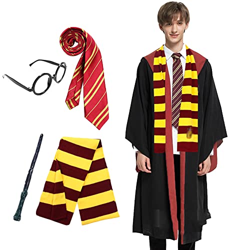 Metaparty Costume Harry le Sorcier pour Enfant Adulte, Ensem