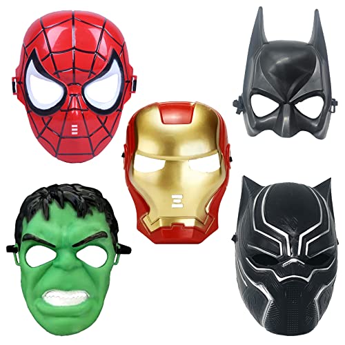 FAMILIO Marvel Avengers Masques Super héros fête Masques Enf