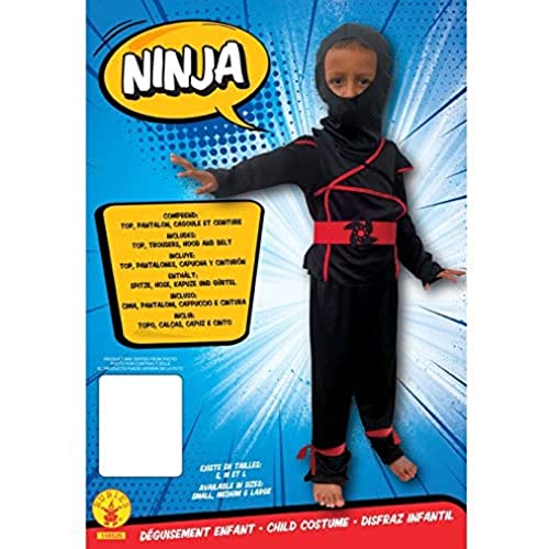 Rubies - Déguisement Entrée de Gamme Ninja 8-10 ans