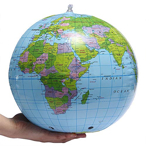 WHHHuan 1pc 30cm PVC World World Globe Plan de la Terre Ense