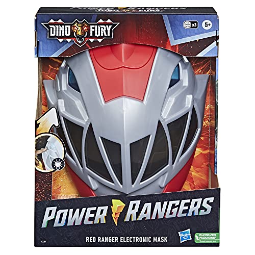Power Rangers, Dino Fury, Masque électronique Ranger Rouge, 
