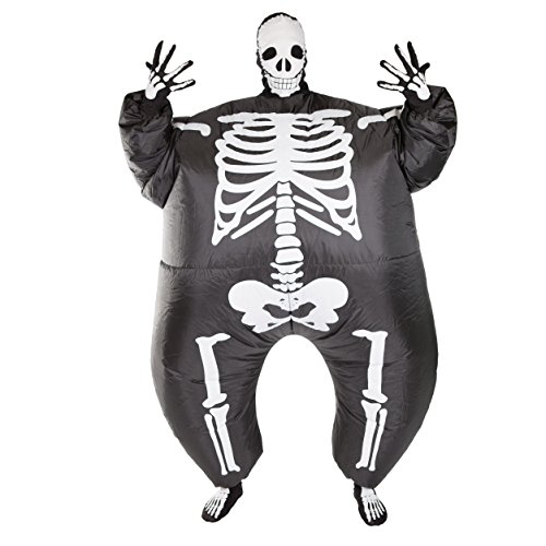 Bodysocks® Déguisement Squelette Gonflable Adulte