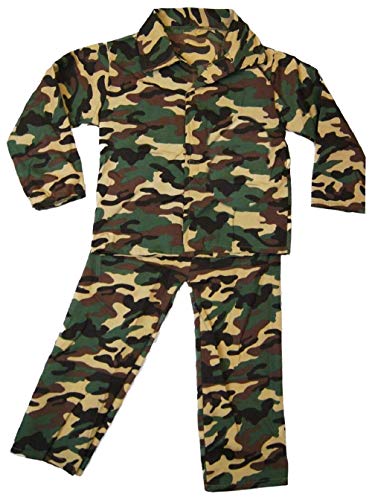 Déguisement de soldat de larmée pour enfants - Camouflage - 