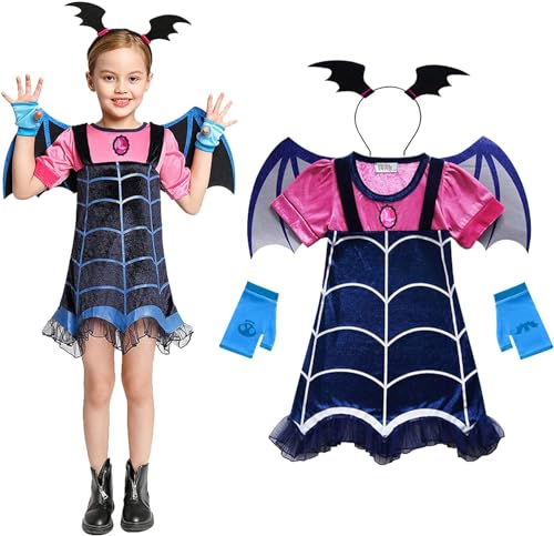 Amycute Déguisement Vampirina Halloween Enfants Costume Vamp