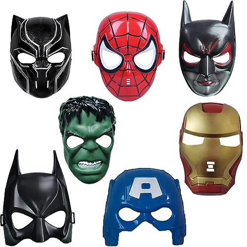 LGQHCE Marvel Avengers Masques, Avengers Party Masques Enfan
