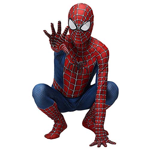 Unisexe Spiderman Costume Enfant Enfants Superhero Spiderman