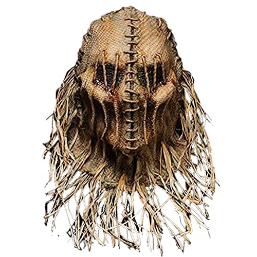 Halloween Scarecrow Head Cover, Deguisement Halloween Tête D