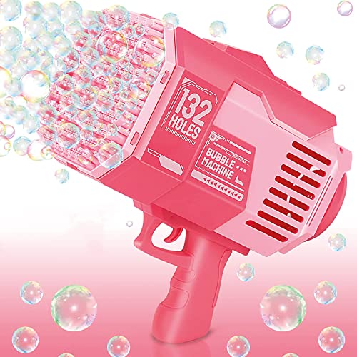 Bazooka Bubble® Rouge | Machine à Bulle de Savon | Jouet Roc