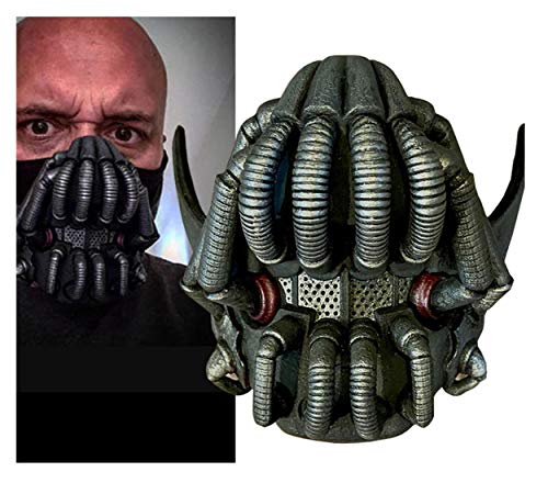 Bane Masque de chauve-souris en latex Dark Knight Rises Hall