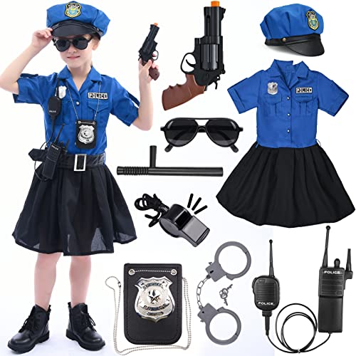 Deguisement Policier Enfant Costume Policier avec Accessoire