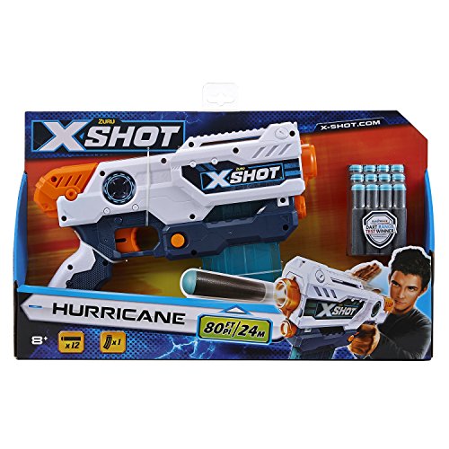 ZURU - XSHOT - Hurricane - Pistolet à flèches - 12 FLECHES e