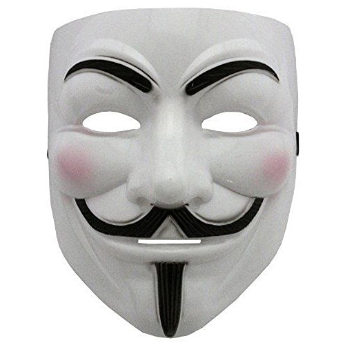 V Mask Masque accessoire de costume pour adulte V pour Vende