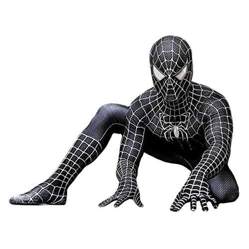 Collants Muscle Costume Noir Spiderman Venin Dune Seule Pièc
