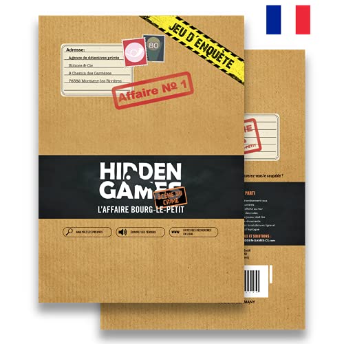 Hidden Games Scène du Crime - L’Affaire BOURG-Le-Petit - Ver