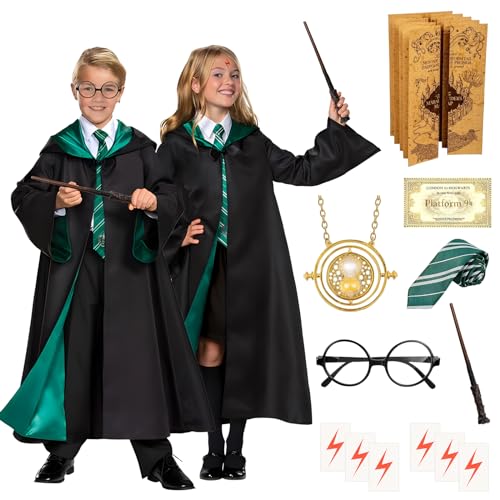 Costume de Magicien, Déguisement Harry Potter pour Enfant av