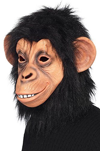 Smiffys Masque de chimpanzé, intégral