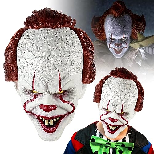 Halloween Carnaval Pennywise Clown Masque: Masque Effrayant 