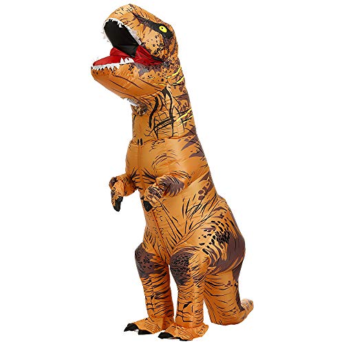 Zi Xi & Zi Qi Halloween Gonflable T-Rex, Dinosaure Déguiseme