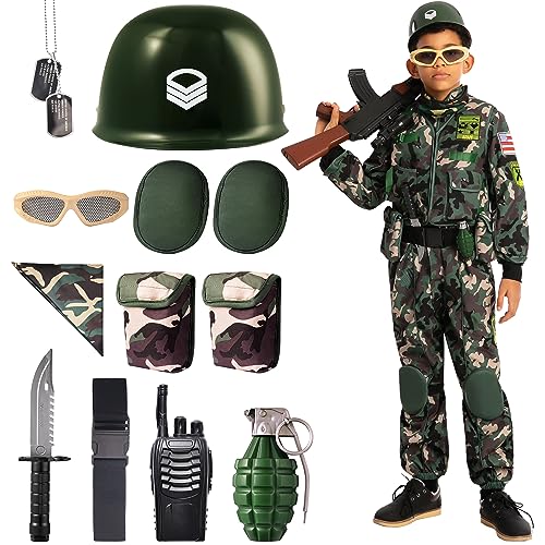 Spooktacular Creations Child Boy Army Special Forces Costume