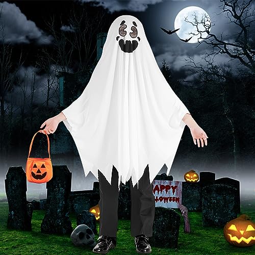 TOPJOWGA Déguisement Fantôme Halloween Enfant, Costume de Fa