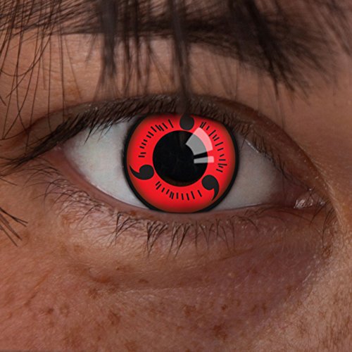 Couleur des lentilles de contact Naruto de aricona