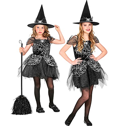 Widmann - Costume de sorcière pour enfant, 2 pièces, robe et