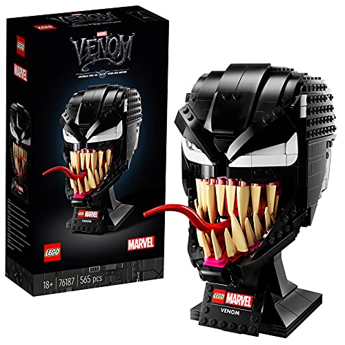 LEGO 76187 Marvel Spider-Man Le Masque de Venom, Jeu de Cons