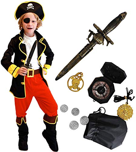 Tacobear Pirate Costume Enfant Déguisement Pirate Accessoire