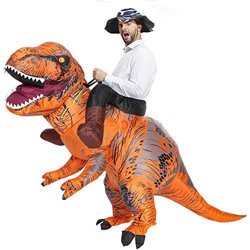 Costume gonflable T-rex pour adultes - Costume de dinosaure 