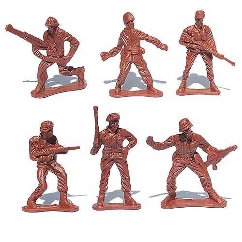 Mini Soldats Jouet, 100 Pièces Jouet Figurine Militaire en P