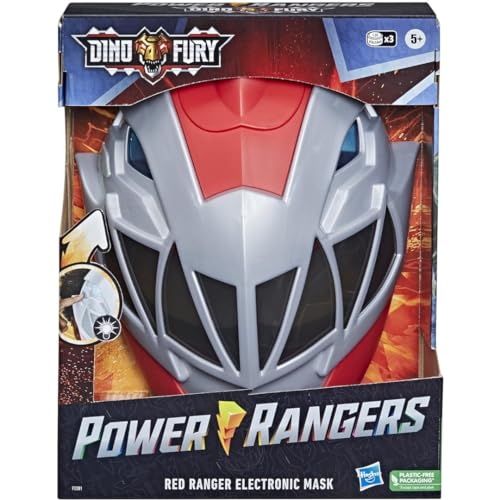 Power Rangers, Dino Fury, Masque électronique Ranger Rouge, 