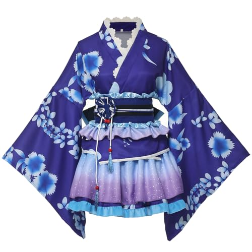 GRACEART Japonais Yukata Kimono Costume Ensemble de Cosplay,