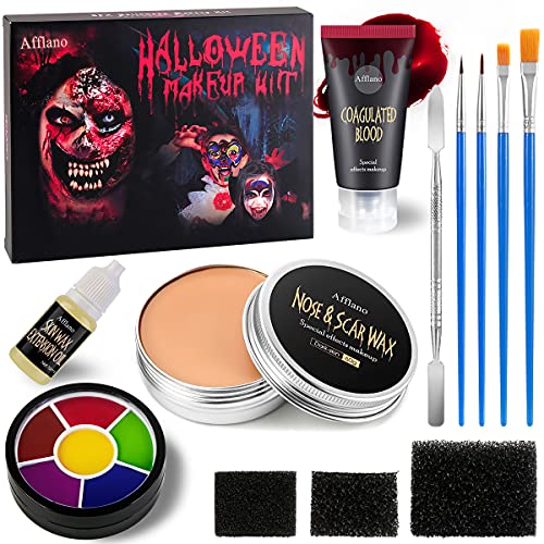 Maquillage Halloween Effets Spéciaux, Afflano Cire De Cicatr