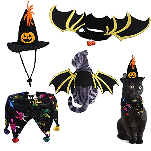 Halloween Pet Costume Ailes de Chauve-Souris Chien Chat Anim