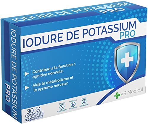 Ioduro de Potassium Rayonnements | Iodio en Comprimés Complé